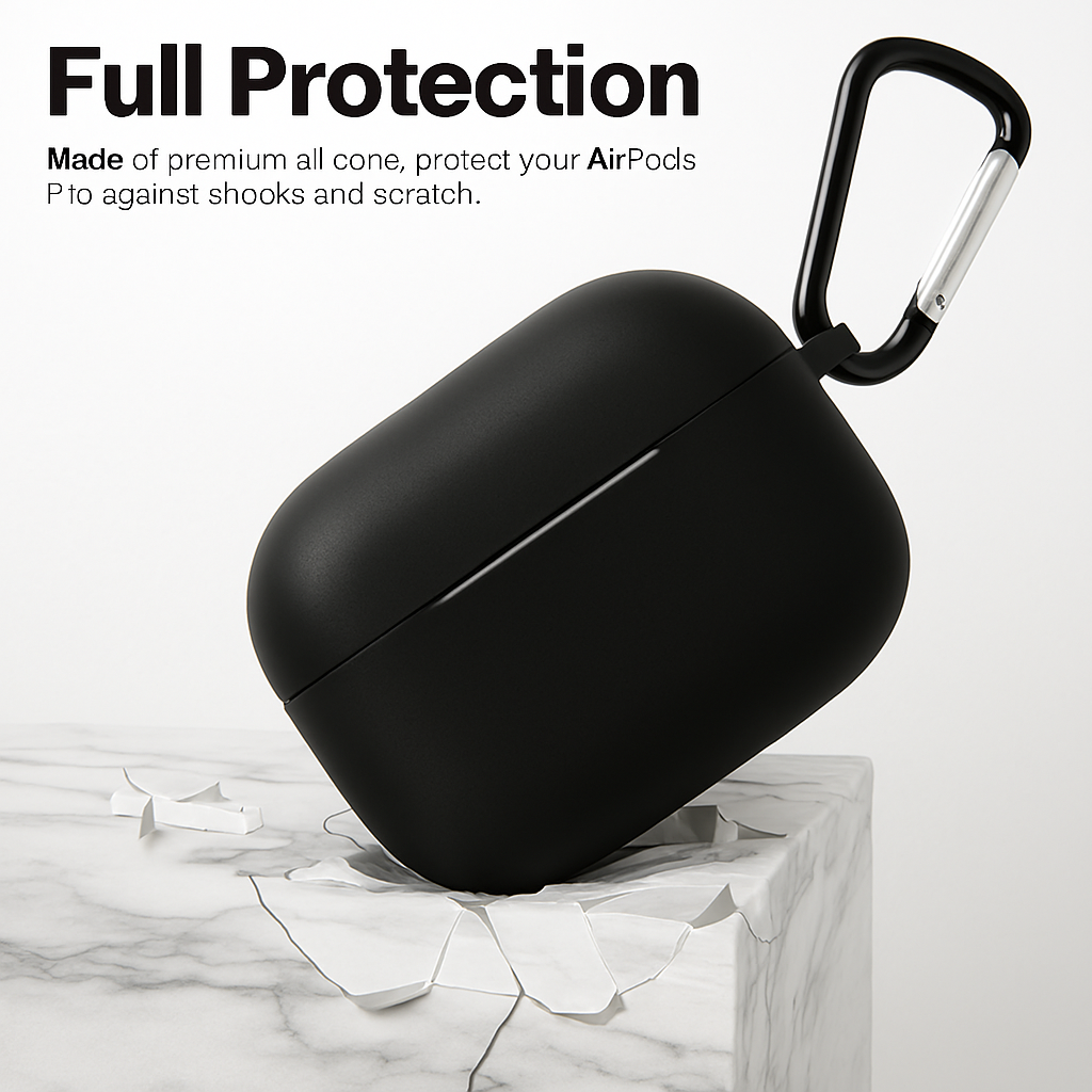 AirPods Pro 2 {Dubai Imported}, Noise Cancellation Working , 7 Days Return Policy, Special-[Free black premium silicone case included]